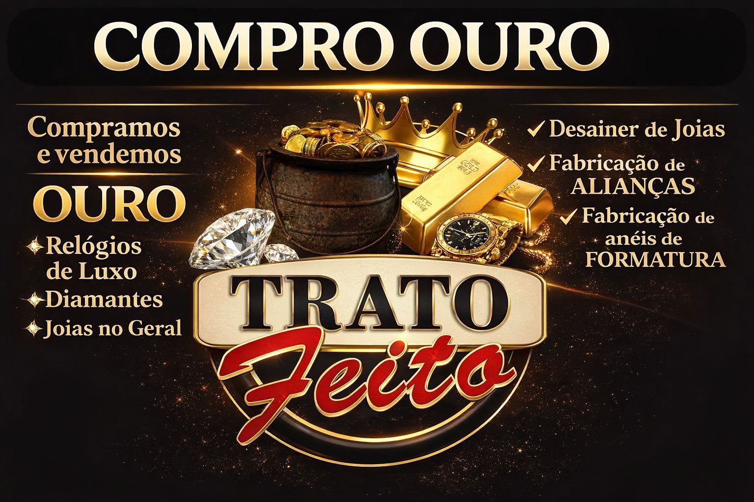 Serviços oferecidos pela Trato Feito